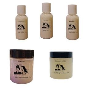 Diamond Bella Creators Hair Care Bundle #3, Made in USA for all hair types
